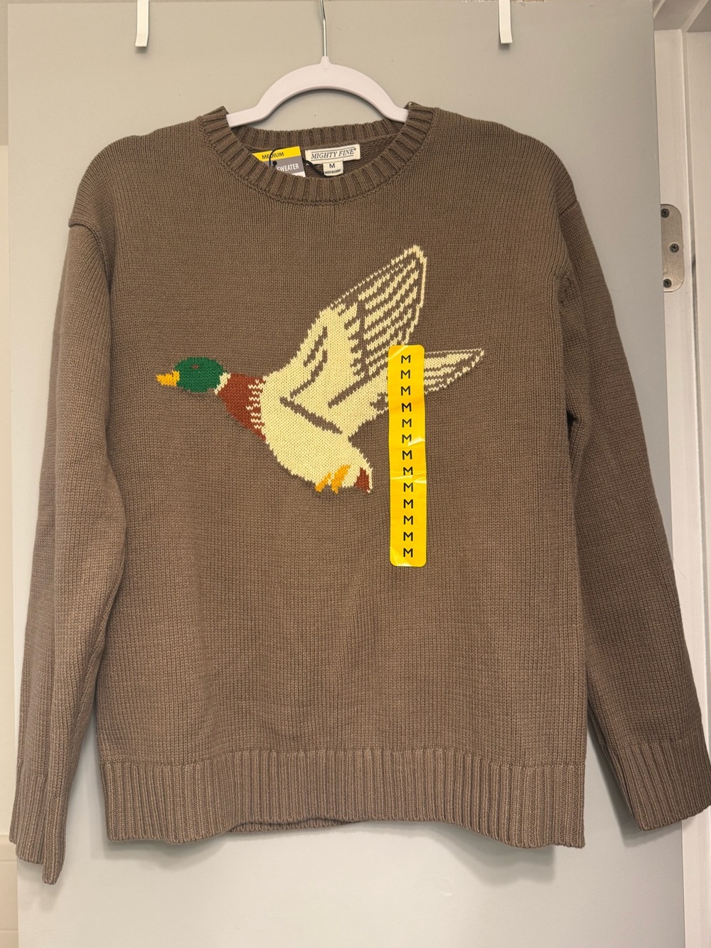 Might Fine Mallard Duck Sweater